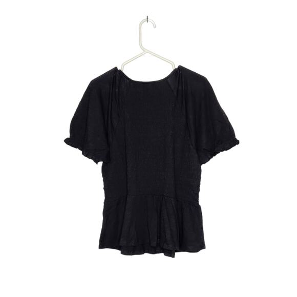 Torrid Cotton Modal Slub Smocked Babydoll Top 1X NWT - Picture 4 of 7